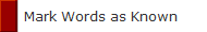 Mark Words as Known